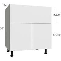 Farm Sink Base 30 W X 34-1/2 H X 24 D (cut on site) - Illume Tuscany by Fabuwood