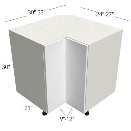 Diagonal Base 33 W X 34-1/2 H X 24 D - Catalina by Fabuwood