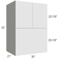 Wall Microwave 30 W X 42 H X 21 D (cut out max 28 x 19-3/4) - Illume Tuscany by Fabuwood