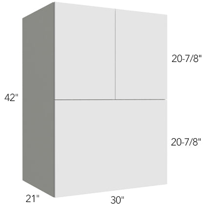 Wall Microwave 30 W X 42 H X 21 D (cut out max 28 x 19-3/4) - Illume Tuscany by Fabuwood