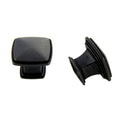 32mm Square Knob -- Weathered Black, Multiples of 250