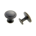 Pride Industrial Traditional Collection Knob Weathered Black 1-1/4" Diameter, Multiples of 250