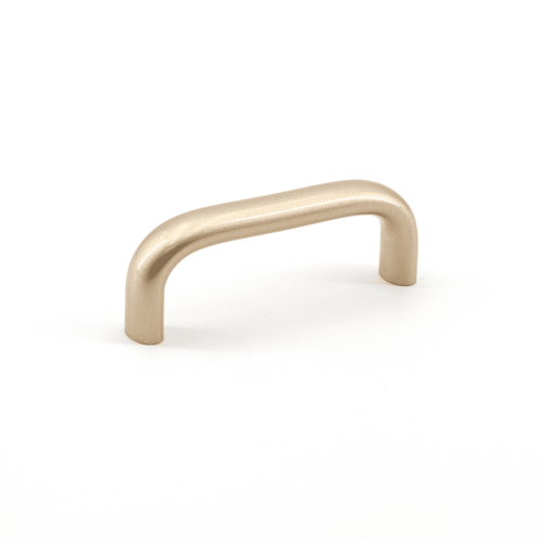 Aluminum Handle Satin Gold 70 mm Center-to-Center