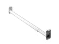 Adjustable Closet Rods- Steel - 18" to 30" - White, Multiples of 10