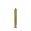 1/4" Dome Corner Post for 1-1/2" Tubing Polished Brass