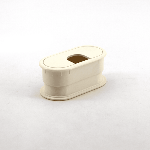 Sugatsune Double Sided Adjustable Cable Grommet White