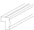 Light Rail Moulding 2-1\4 W X 84 L X 1-9\16 Th - Frontier Shaker by Horning