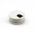 Sugatsune Round Double Sided Adjustable Cable Grommet White For 25-40 mm Door Thickness
