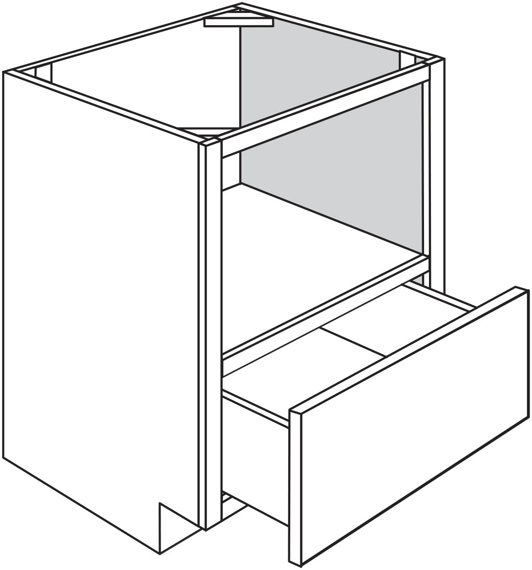 Base Microwave 30 W X 34-1\2 H X 24 D - Upton Slab by JSI