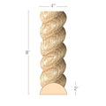 Medium Apex Corbel, 3 7/8"w x 8 3/4"h x 5 1/2"d Cherry