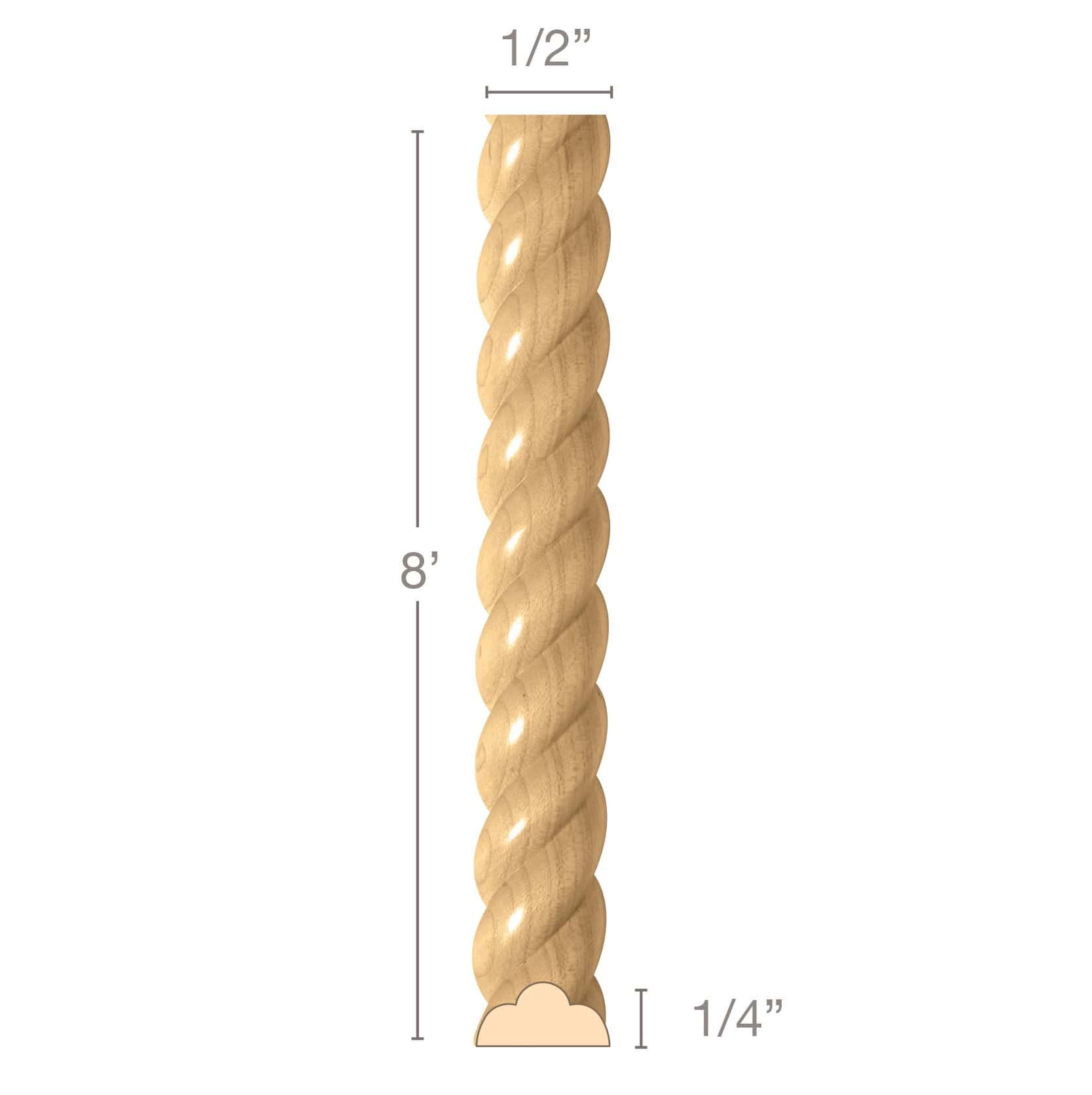 Reed & Ribbon with Beads (lips 1/2 - 13/16), 2 1/2''w x 13/16''d Resin