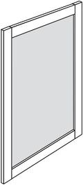Mirror 30 W X 36 H - Trenton Slab by JSI
