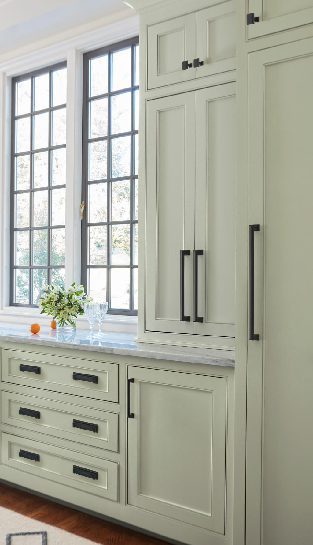 Amerock Appoint Appliance Pull Matte Black 12" Center to Center