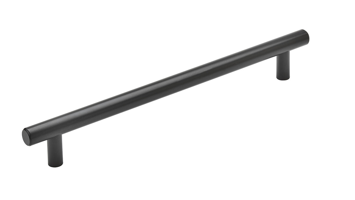 Amerock Bar Appliance Pull Matte Black 12 in. Center-to-Center