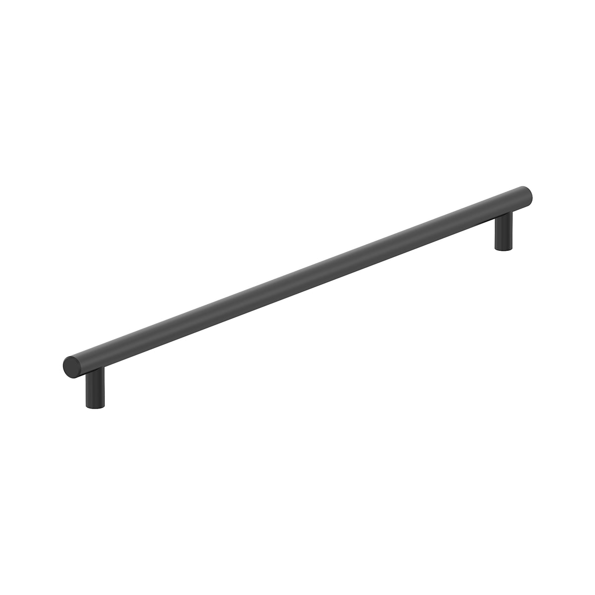 Amerock Bar Appliance Pull Matte Black 24 in. Center-to-Center