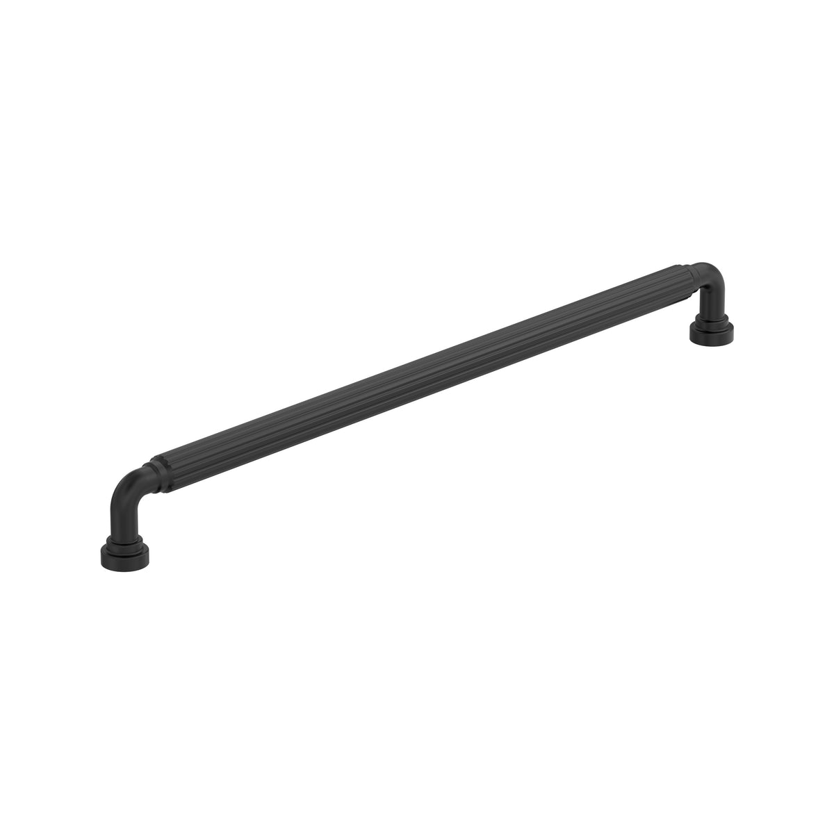 Amerock Cowrie Appliance Pull 18 in. Center-to-Center, Matte Black