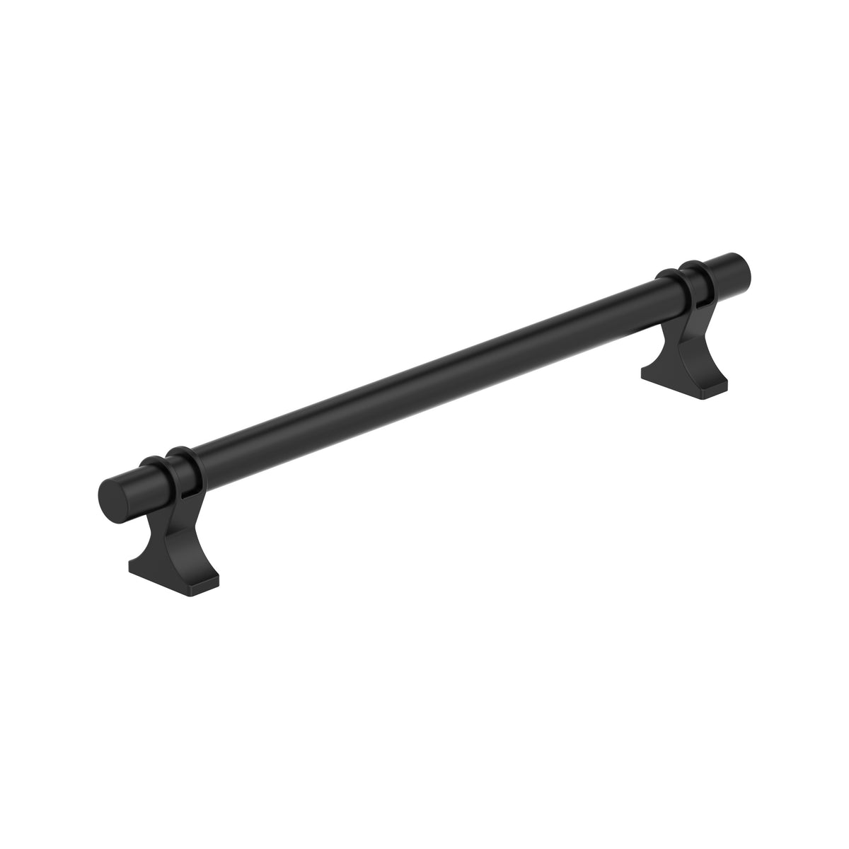 Amerock Davenport Appliance Pull Matte Black 12 in. Center-to-Center