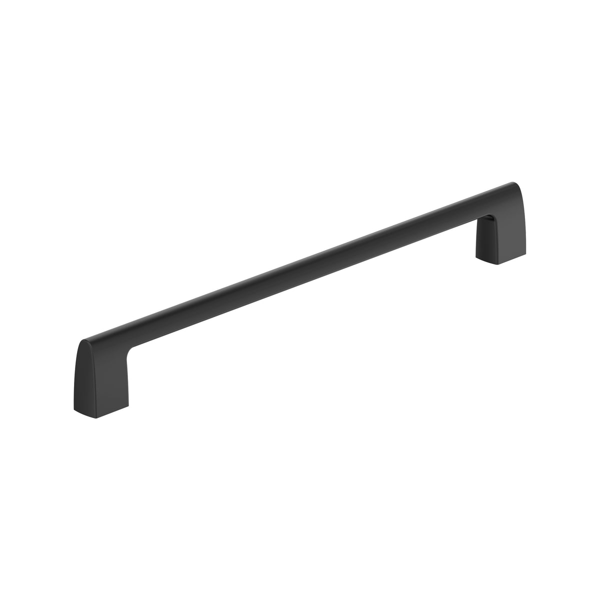 Amerock Riva Appliance Pull Matte Black 12 in. Center-to-Center
