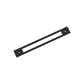 Amerock Medora Backplate 8-13/16" Center To Center, Matte Black