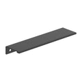 Amerock Streamline II Edge Pull Matte Black 5-3/16" Center to Center