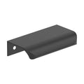 Amerock Streamline Tab Edge Pull Matte Black 2-3/16" Center to Center
