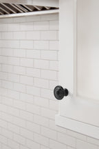 Amerock Inspirations Knob  Matte Black 1-3/4" Diameter