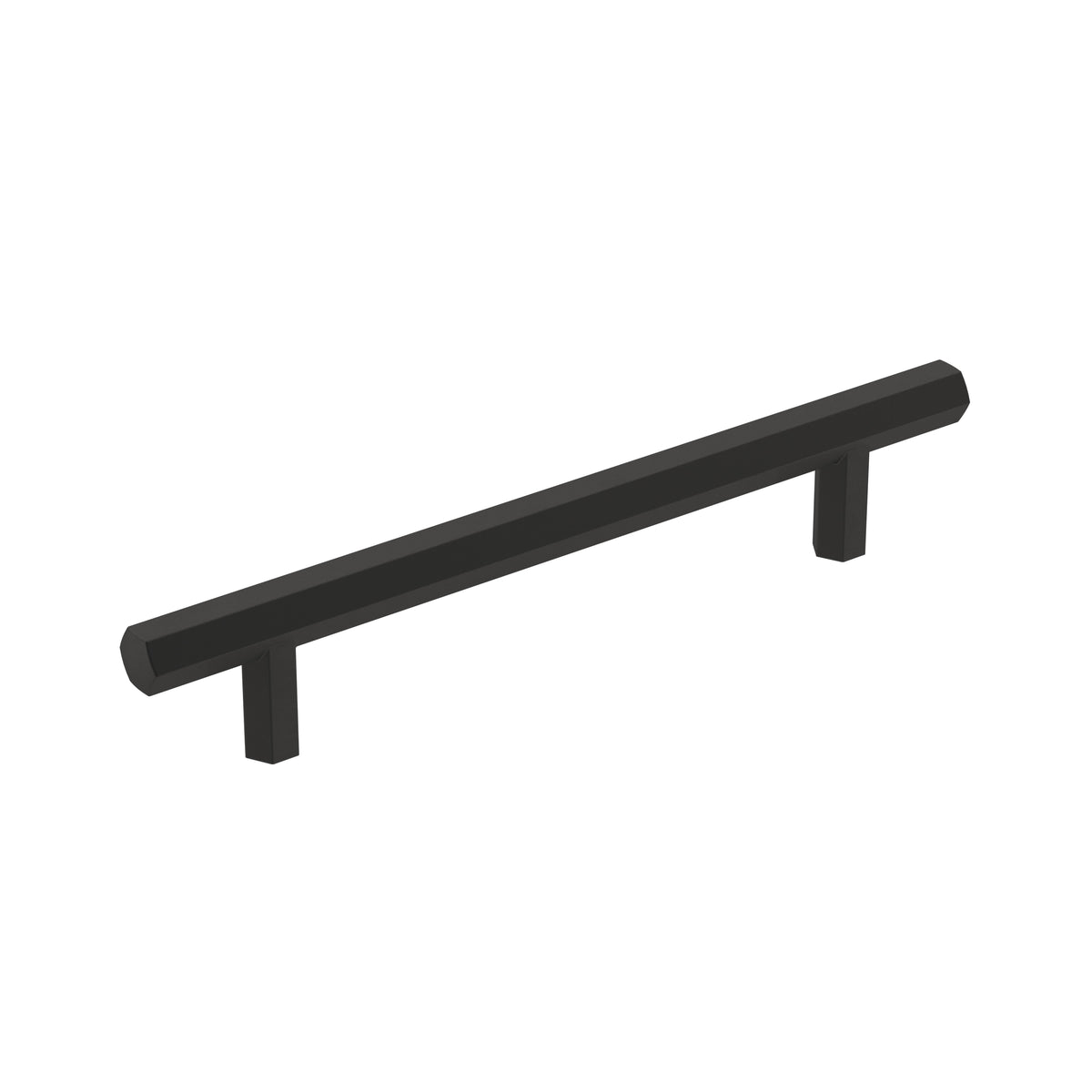 Amerock Caliber Pull Matte Black 5-1/16" Center-to-Center