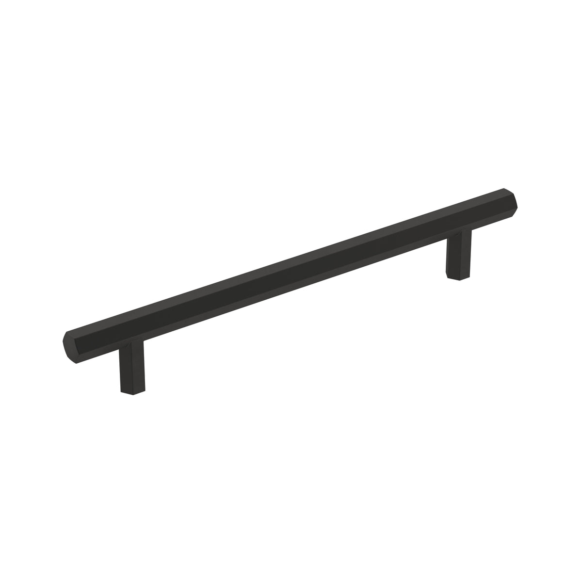 Amerock Caliber Pull Matte Black 6-5/16" Center-to-Center
