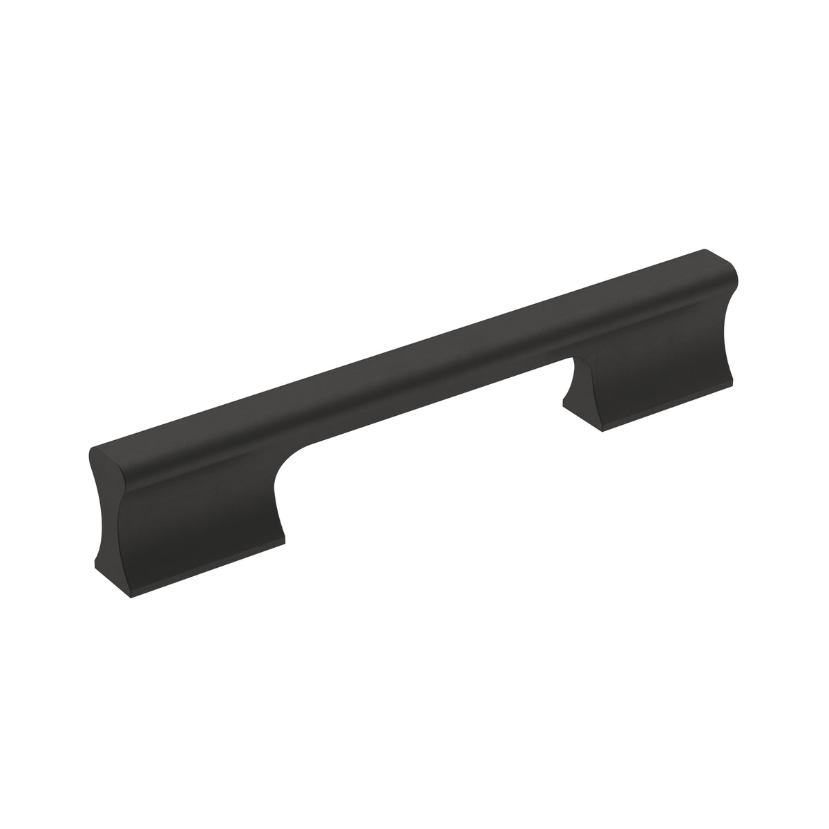 Amerock Status Pull Matte Black 5-1/16 in. Center-to-Center