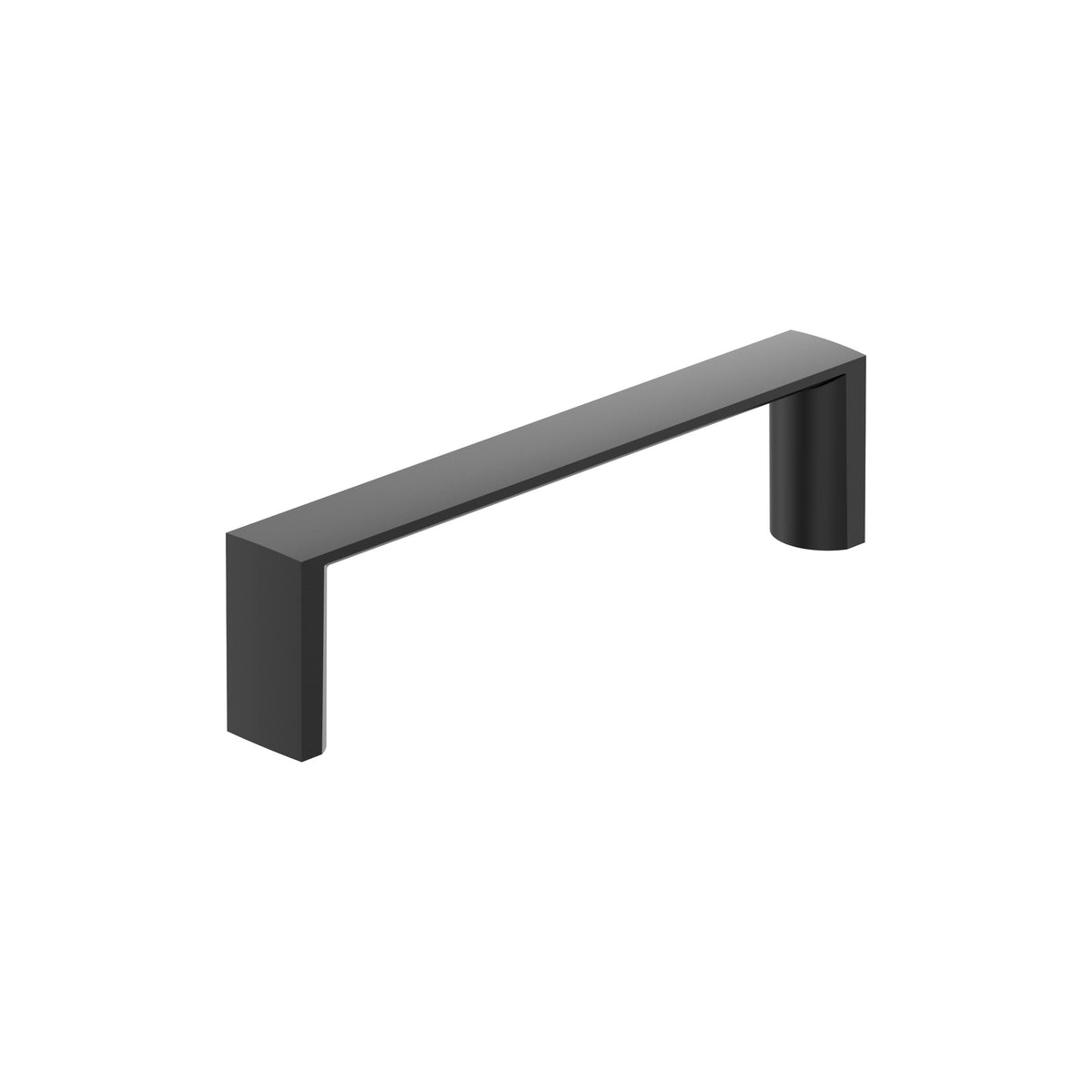 Amerock Metro Pull Matte Black 3 in. Center-to-Center