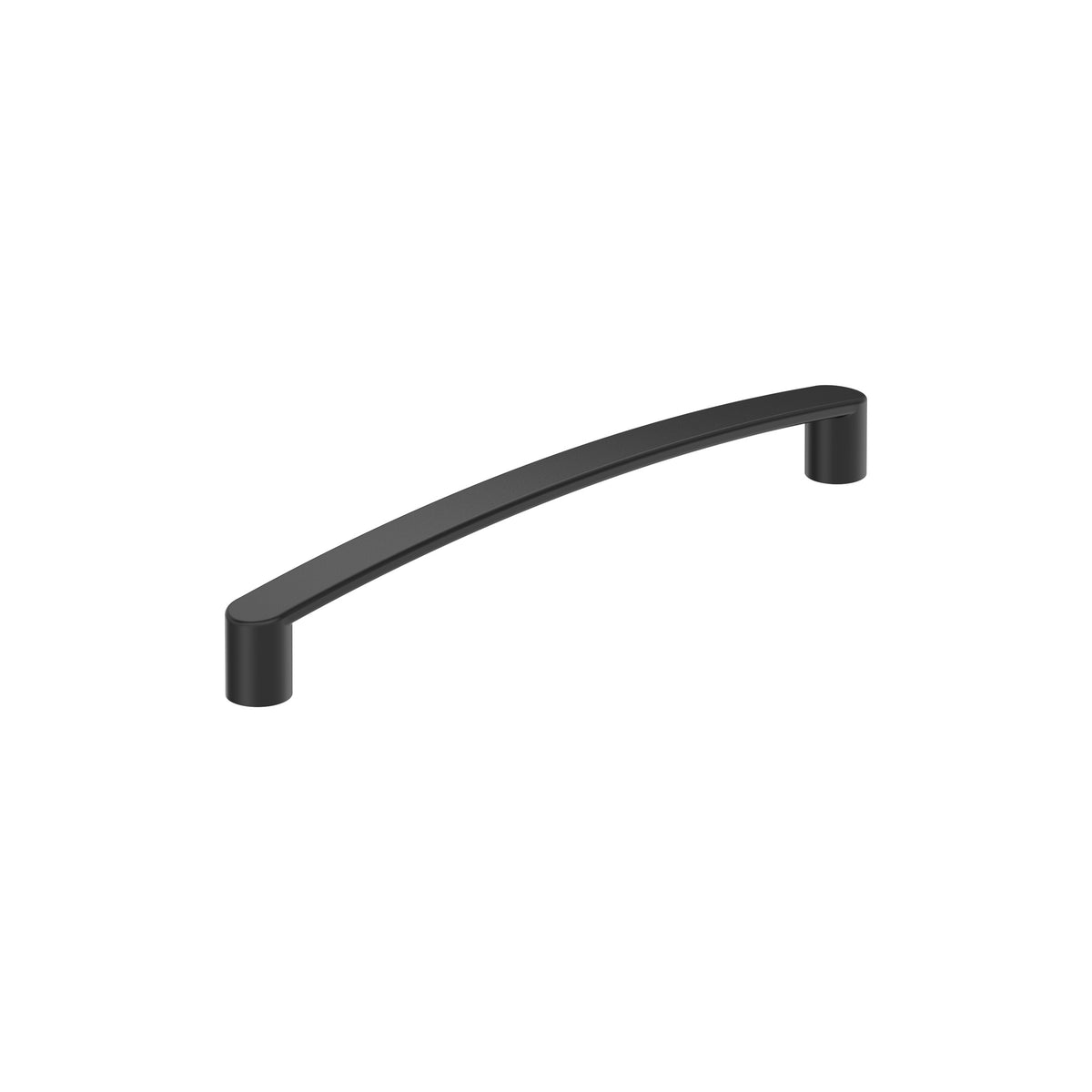 Amerock Rift Pull Matte Black 6-5/16 in. Center-to-Center