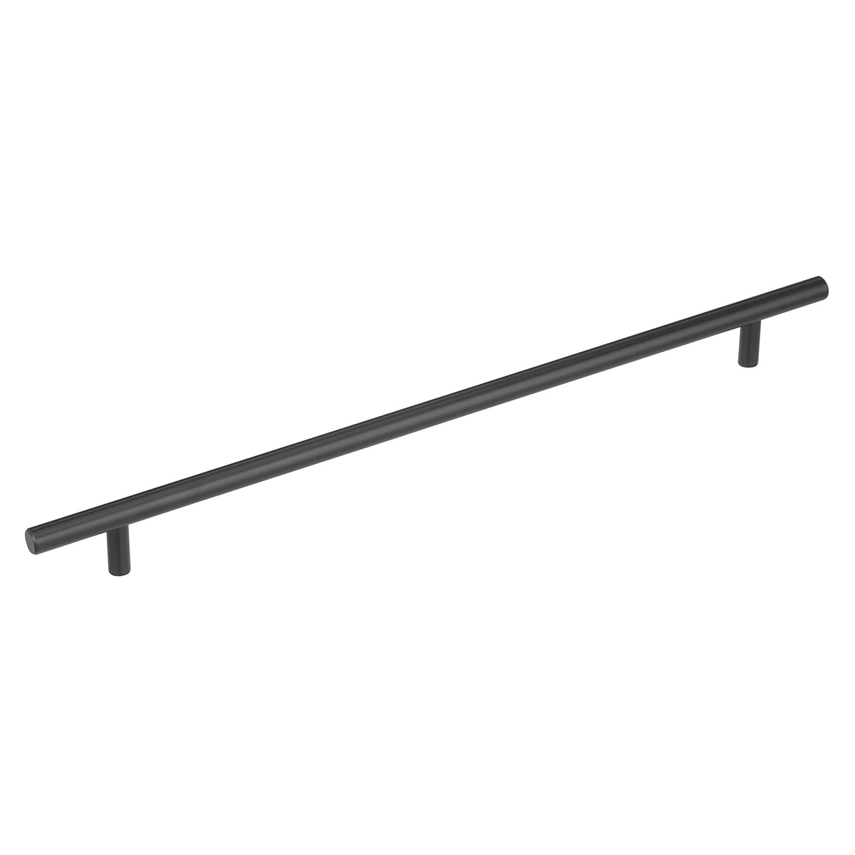 Amerock Bar Pull 12-5/8 in. Center-to-Center Matte Black