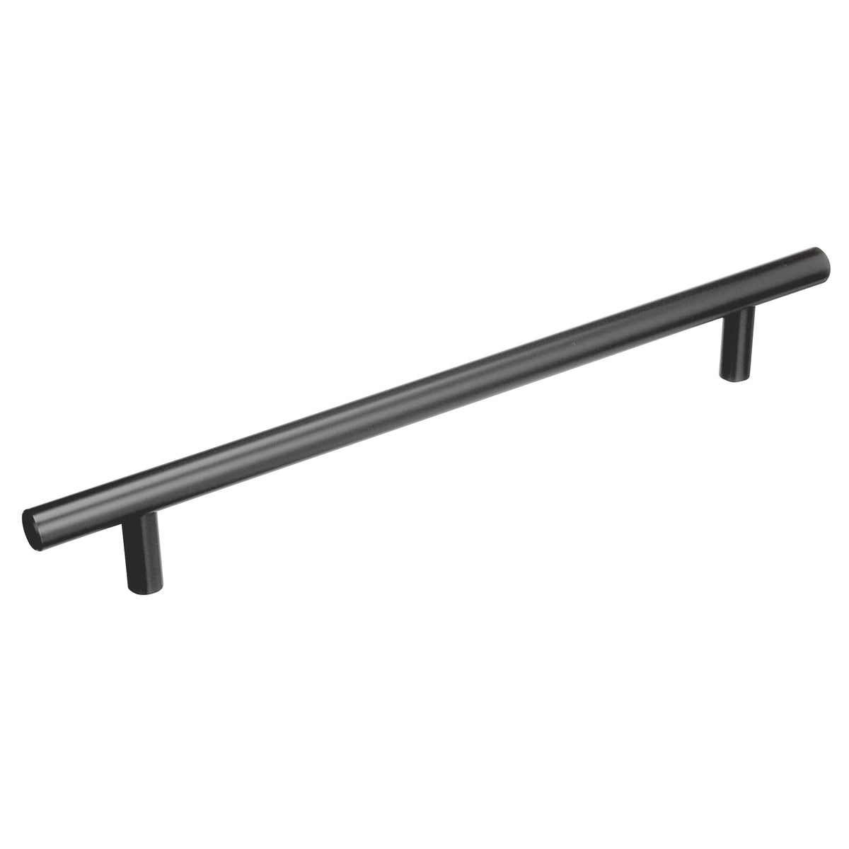 Amerock Bar Pull 7-9/16 in. Center-to-Center Matte Black