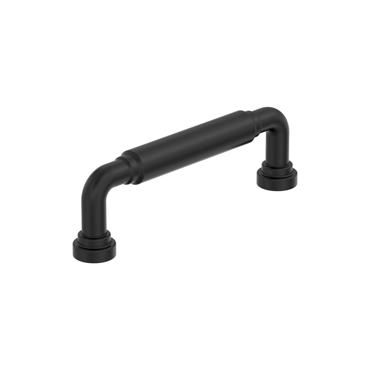 Amerock Coble Pull 3-3/4 in. Center-to-Center, Matte Black