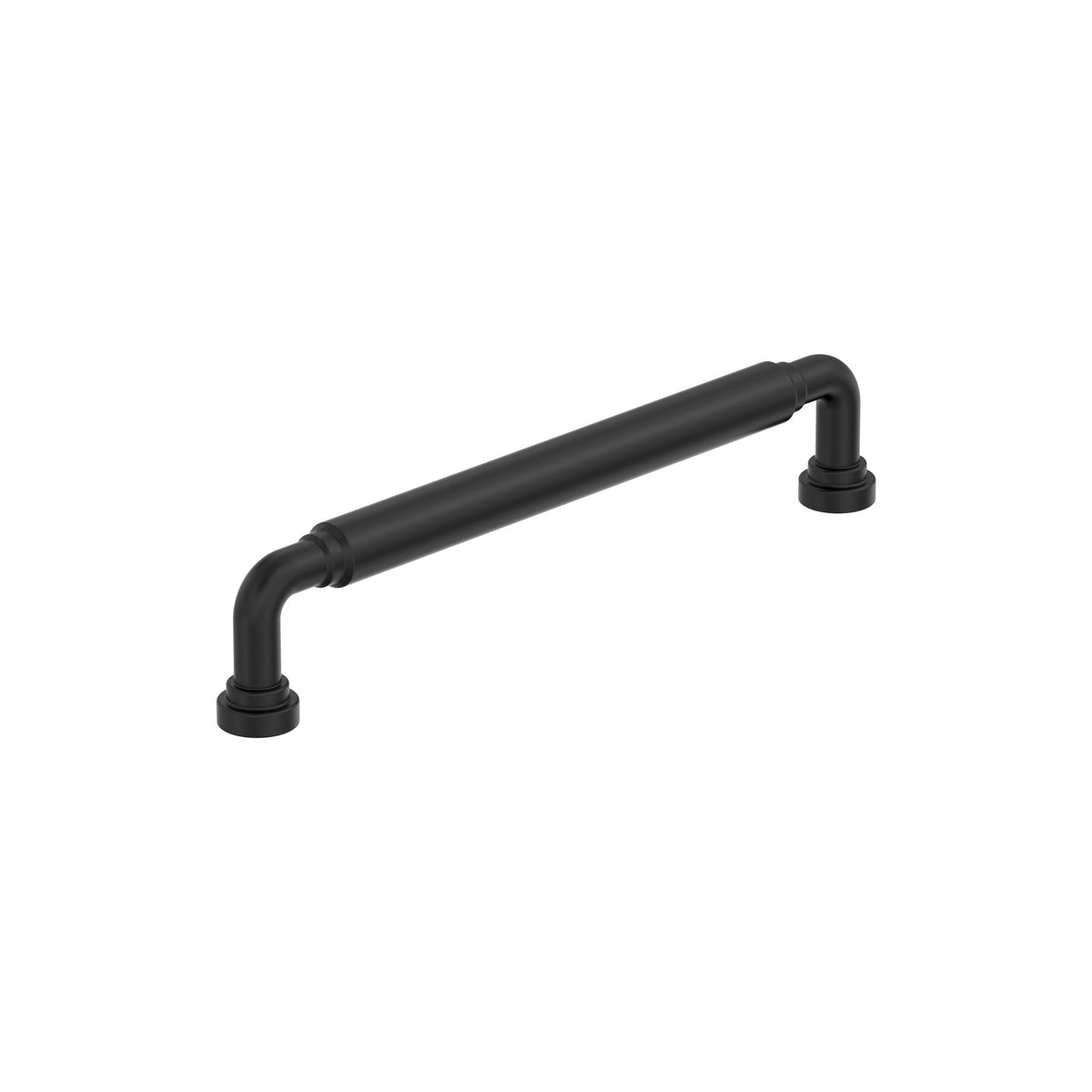 Amerock Coble Pull 6-5/16 in. Center-to-Center, Matte Black