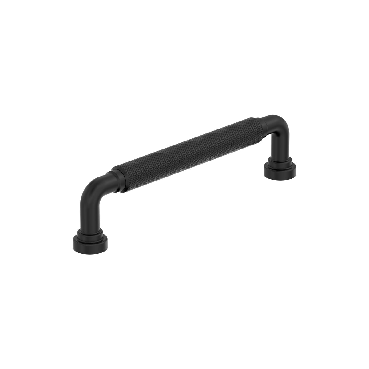 Amerock Collet Pull 5-1/16 in. Center-to-Center, Matte Black
