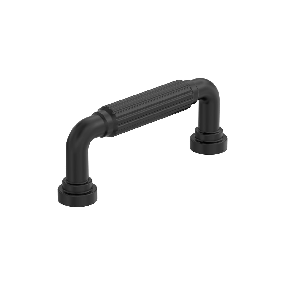 Amerock Cowrie Pull 3" Center-to-Center, Matte Black