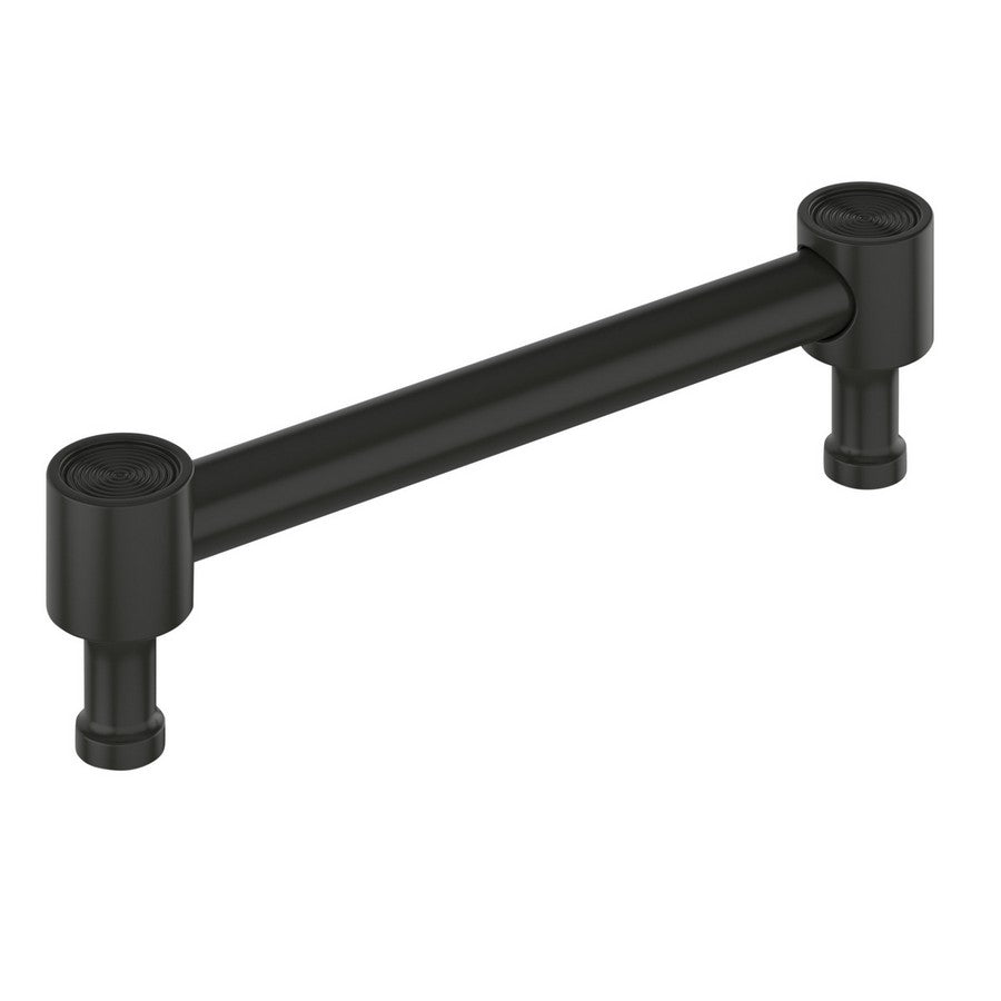 Amerock Dupont Circle Pull Matte Black 5-1/16 in. Center-to-Center