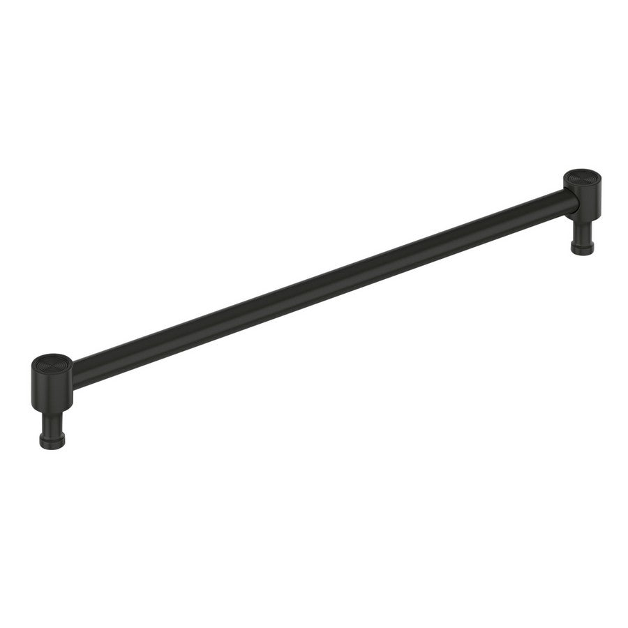 Amerock Dupont Circle Pull Matte Black 12-5/8 in. Center-to-Center