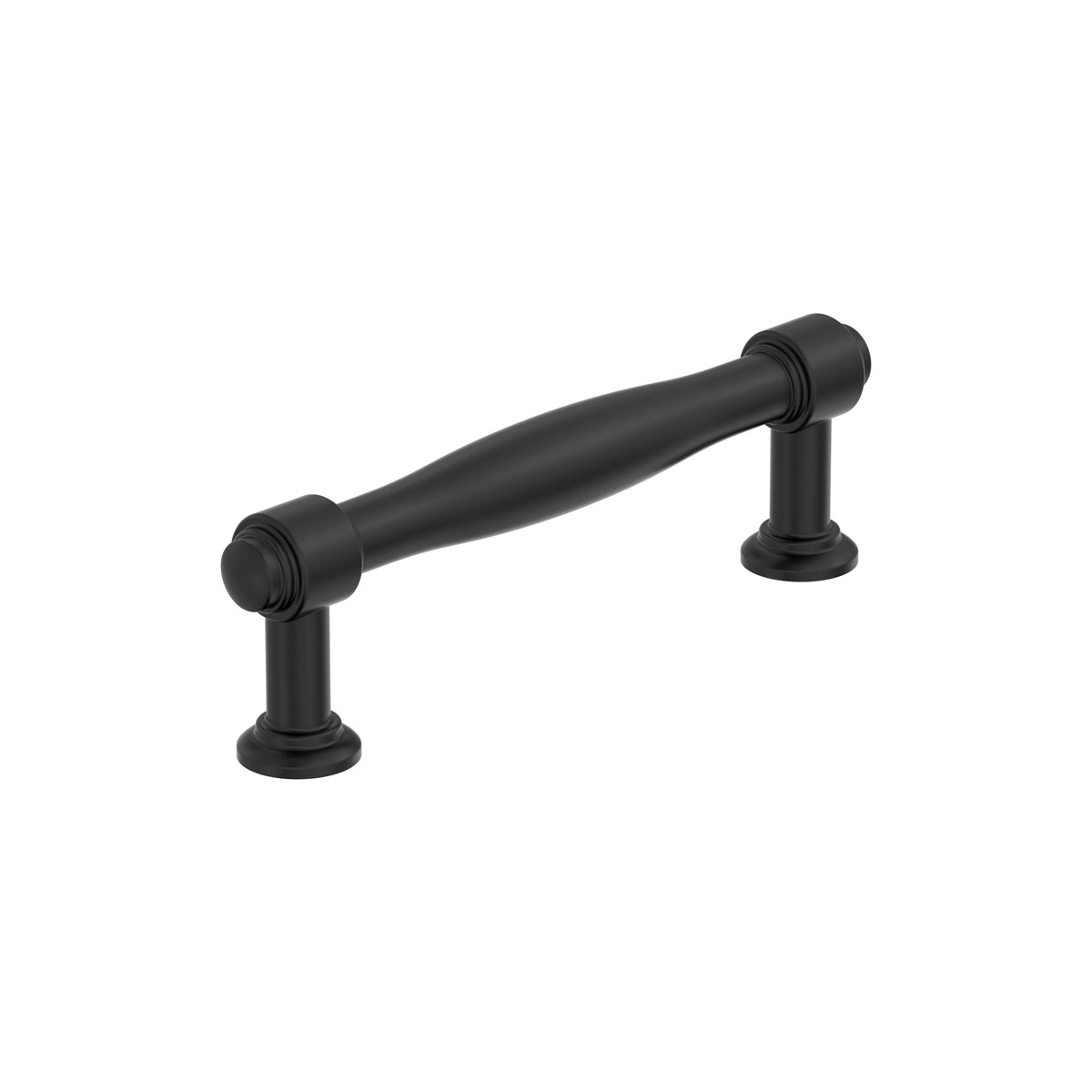 Amerock Enlivity Pull 3-3/4 in. Center-to-Center, Matte Black