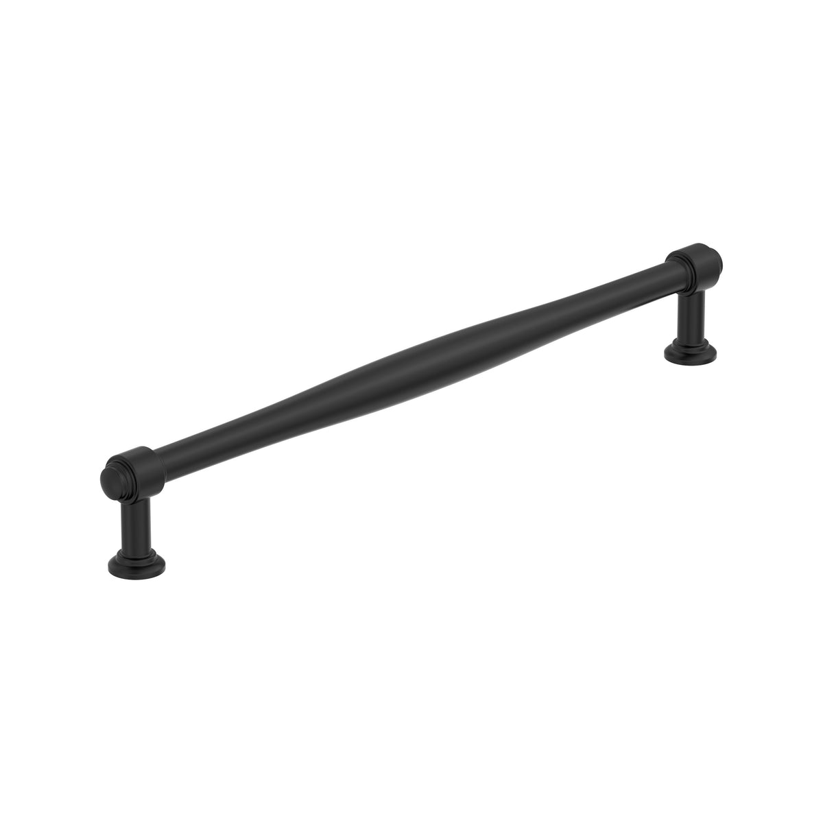 Amerock Enlivity Pull 10-1/16 in. Center-to-Center, Matte Black
