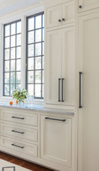 Amerock Faircrest Pull 8-13/16" Center To Center, Matte Black