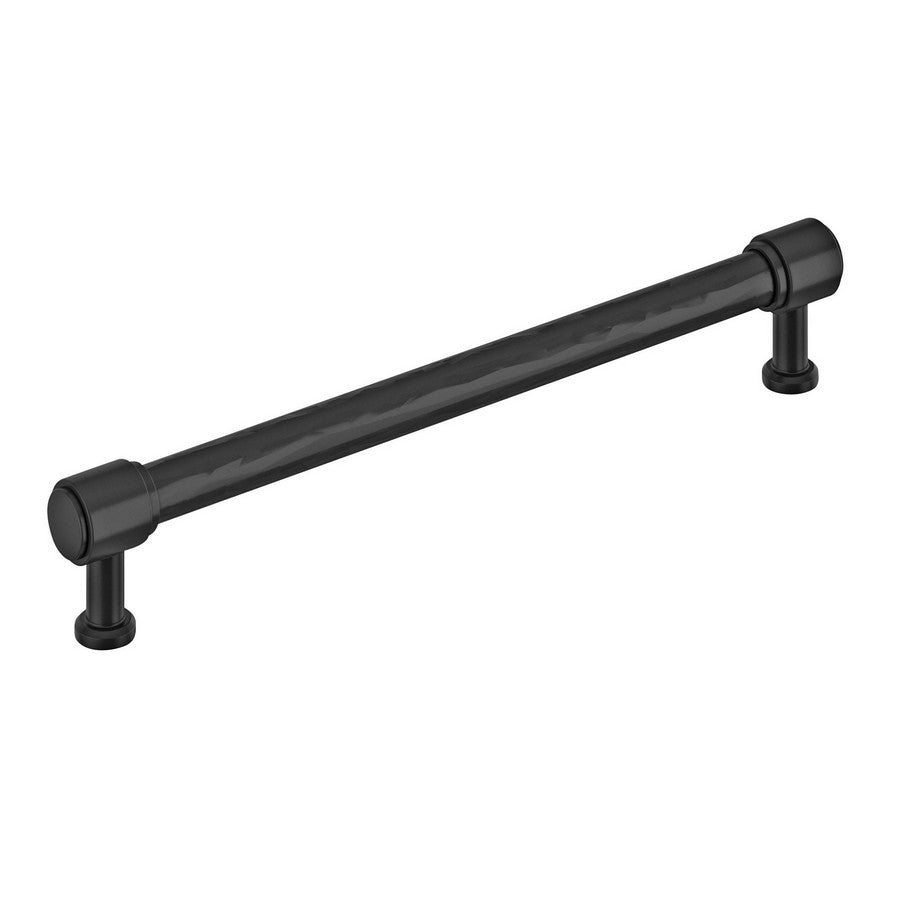 Amerock Fairfax Pull Matte Black 8-13/16 in. Center-to-Center