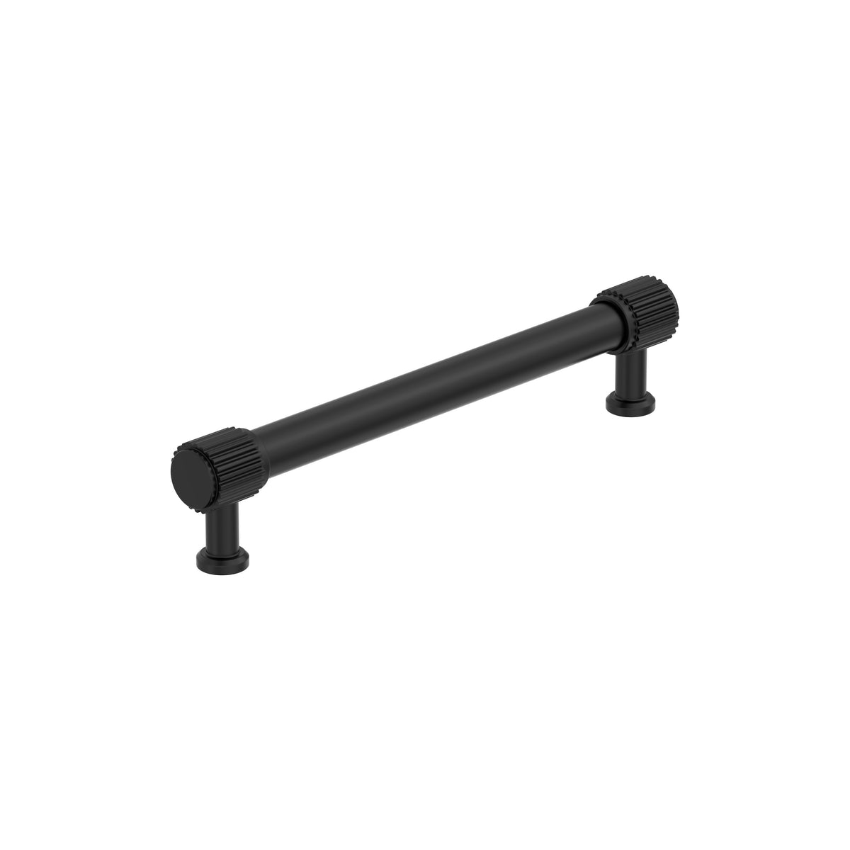 Amerock Farewind Pull Matte Black 6-5/16 in. Center-to-Center