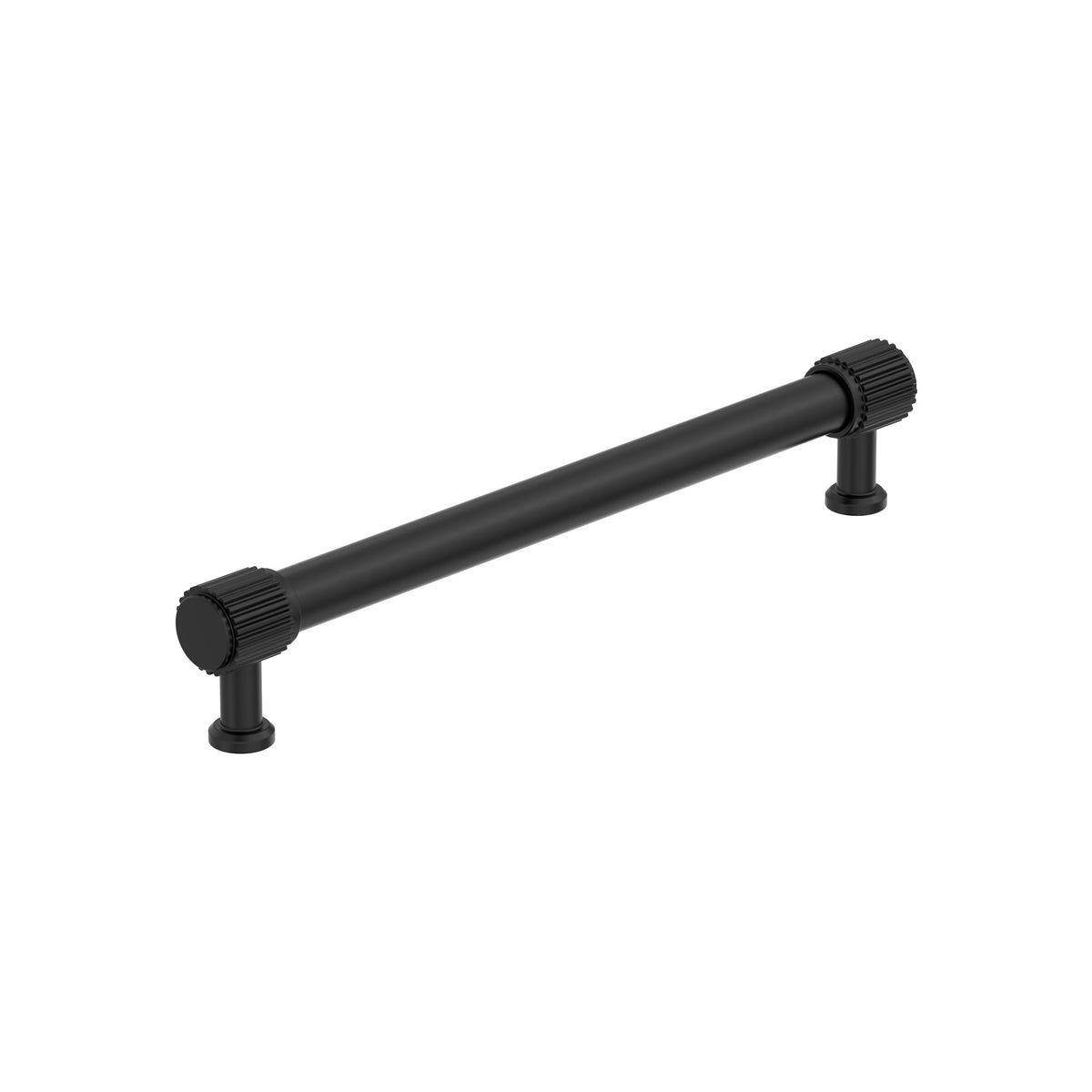 Amerock Farewind Pull Matte Black 7-9/16 in. Center-to-Center