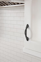 Amerock Intertwine Pull  Matte Black 3" Center to Center