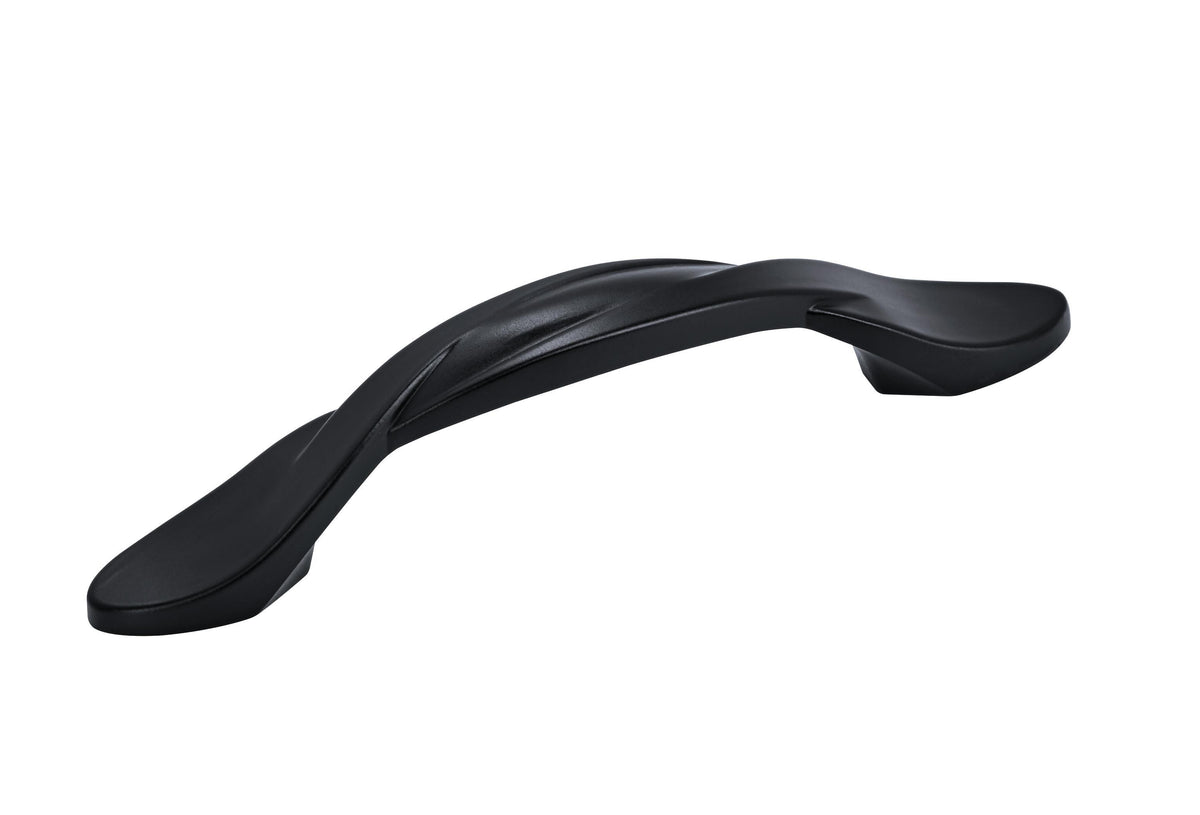 Amerock Intertwine Pull Matte Black 3 in. Center-to-Center