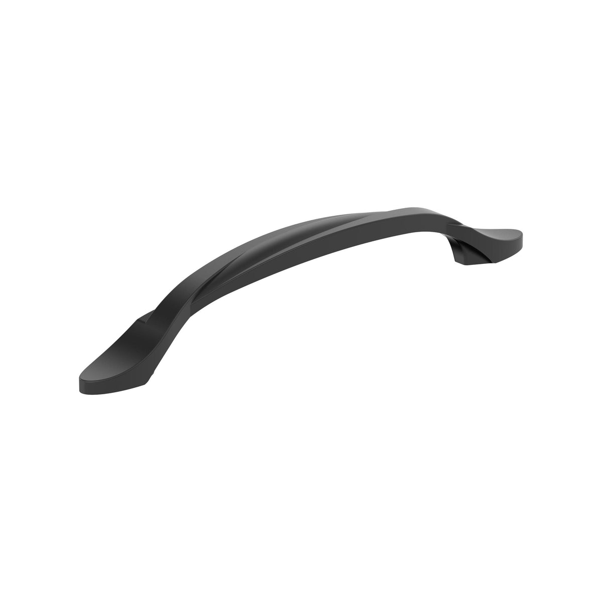 Amerock Intertwine Pull Matte Black 5-1/16 in. Center-to-Center