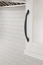 Amerock Intertwine Pull  Matte Black 6-5/16" Center to Center
