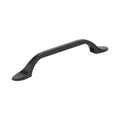 Amerock Ravino Pull Matte Black 5-1/16" Center to Center